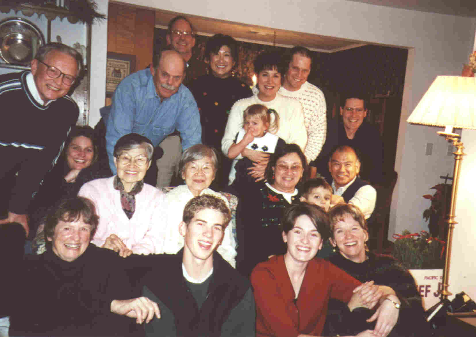 The group at Pam's House on Christmas Day